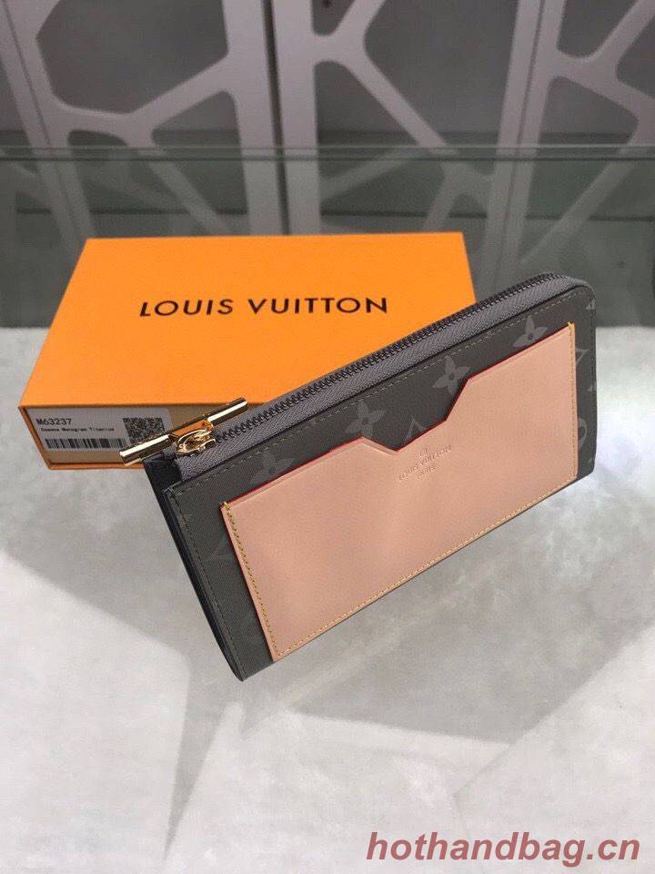 Louis Vuitton Monogram Titanium Cosmos Canvas Mens ZIPPY WALLET M63237 Gray Louis Vuitton Monogram Titanium Cosmos Canvas Mens ZIPPY WALLET M63237 Gray