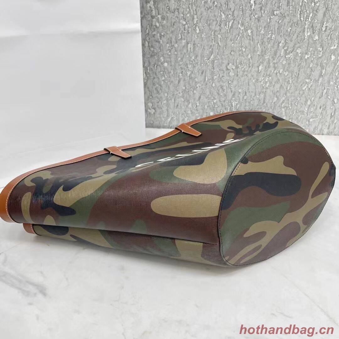 Celine MEDIUM COUFFIN BAG IN TRIOMPHE CANVAS CELINE PRINT 196262 green Celine MEDIUM COUFFIN BAG IN TRIOMPHE CANVAS CELINE PRINT 196262 green