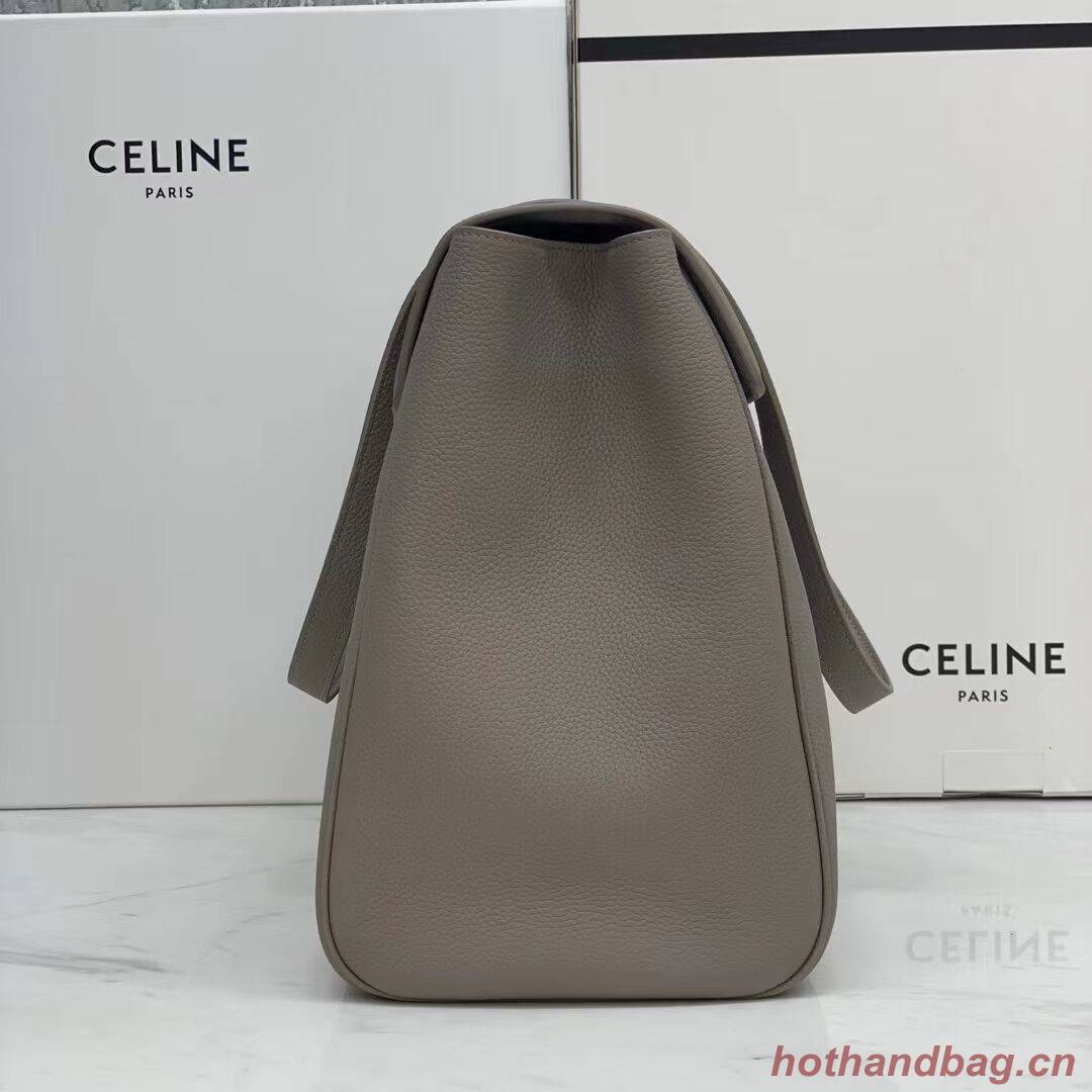 Celine MEDIUM SOFT 16 BAG IN SMOOTH CALFSKIN CR94043 grey Celine MEDIUM SOFT 16 BAG IN SMOOTH CALFSKIN CR94043 grey