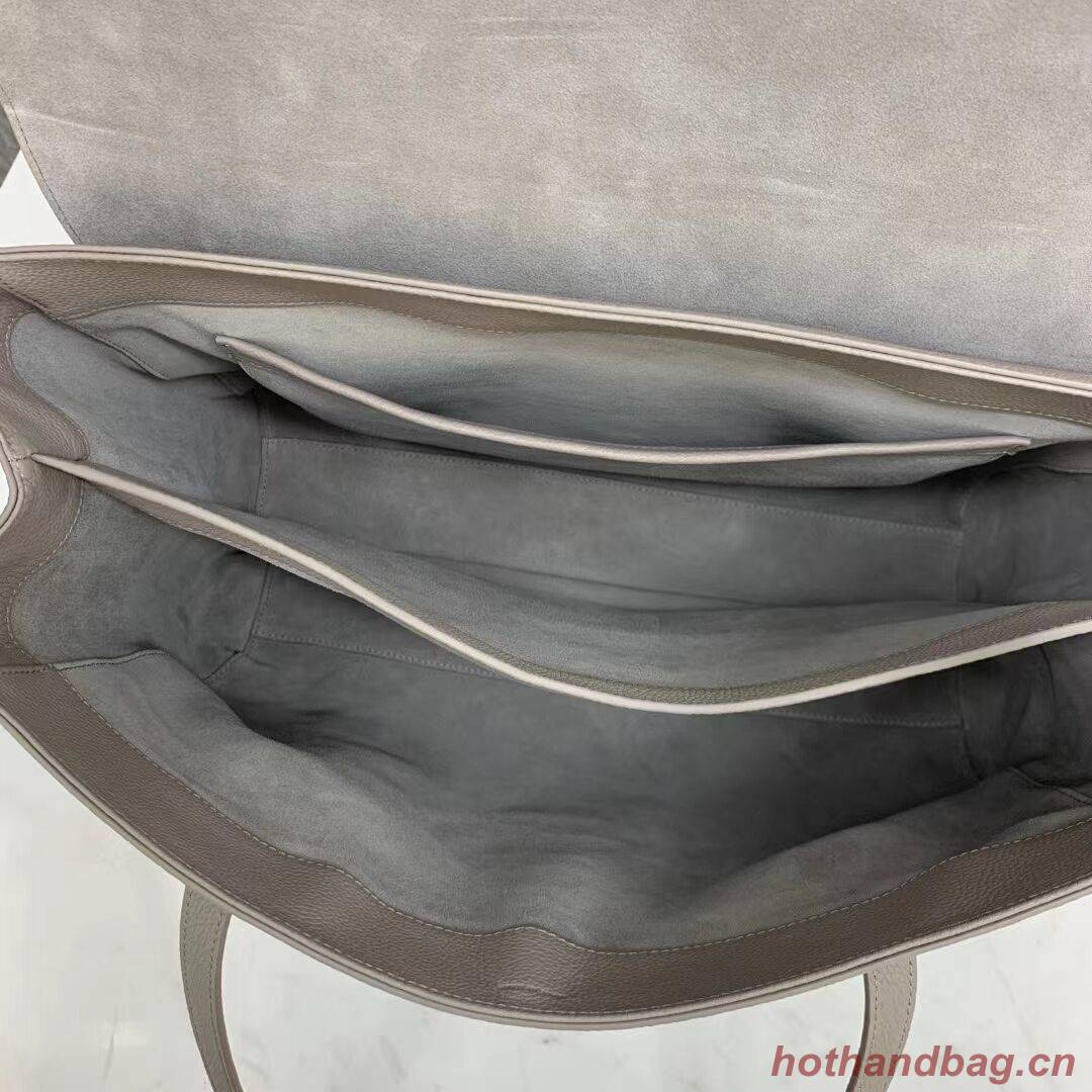 Celine MEDIUM SOFT 16 BAG IN SMOOTH CALFSKIN CR94043 grey Celine MEDIUM SOFT 16 BAG IN SMOOTH CALFSKIN CR94043 grey