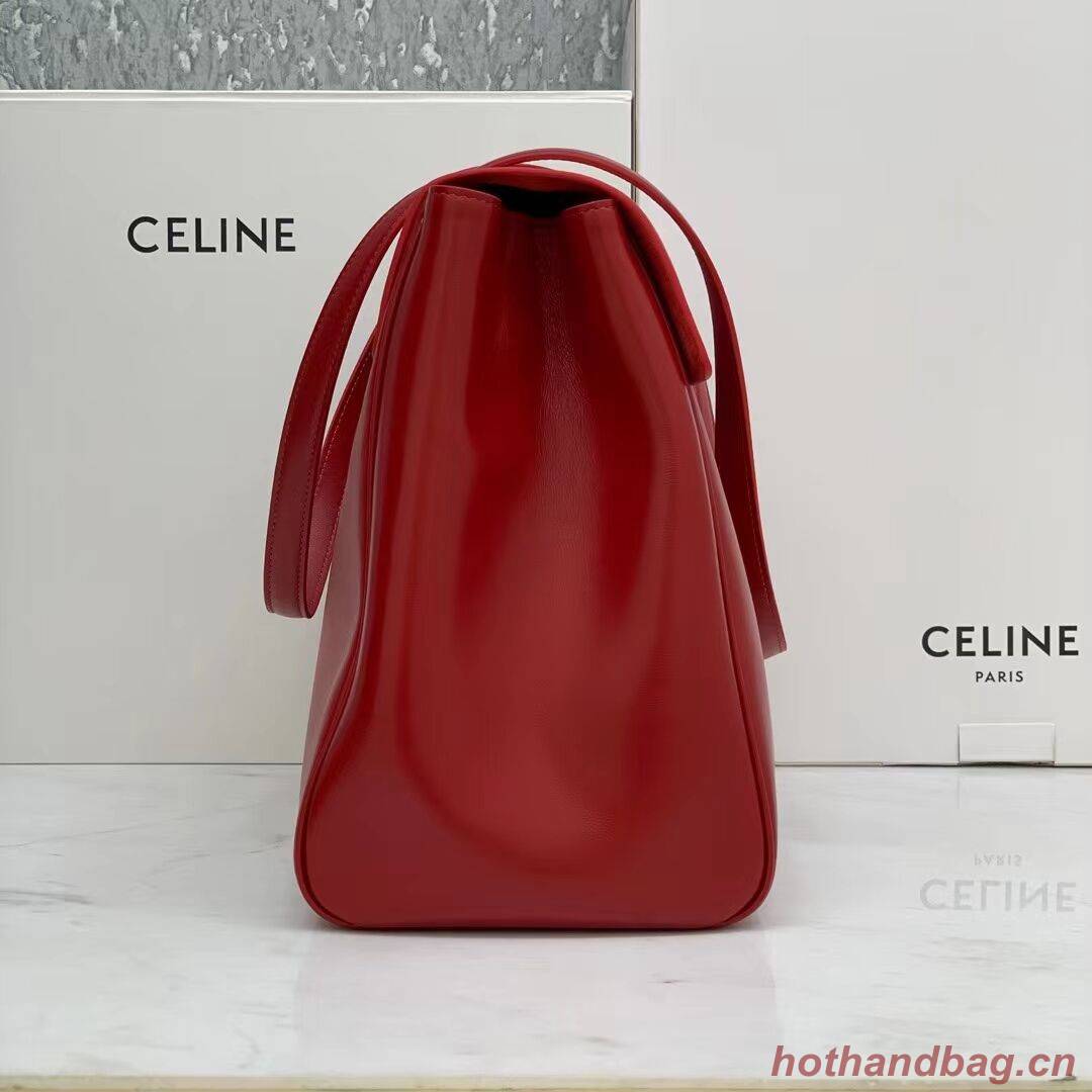 Celine MEDIUM SOFT 16 BAG IN SMOOTH CALFSKIN CR94043 red Celine MEDIUM SOFT 16 BAG IN SMOOTH CALFSKIN CR94043 red
