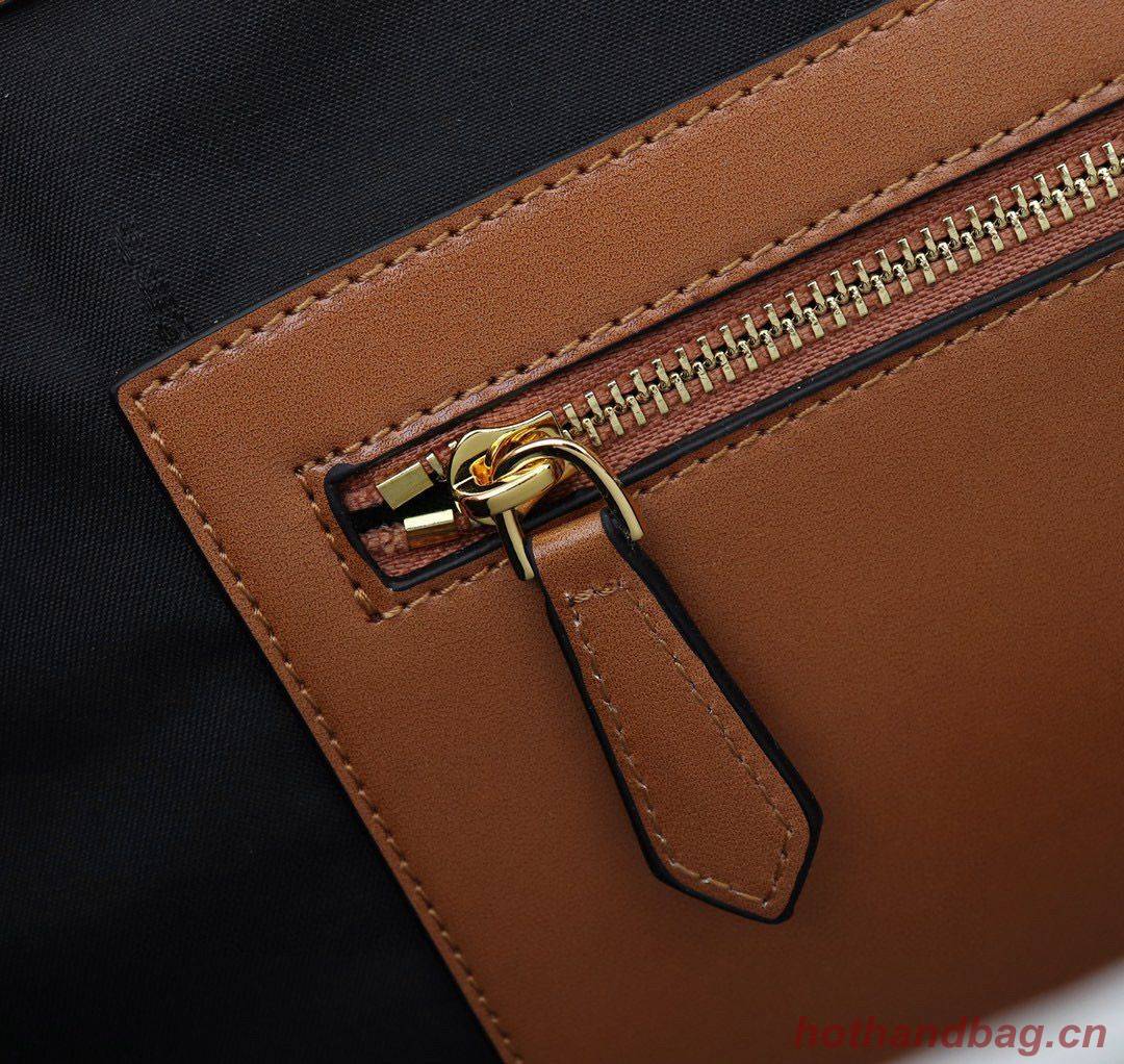 FENDI Shopper leather bag F6398 Brown FENDI Shopper leather bag F6398 Brown