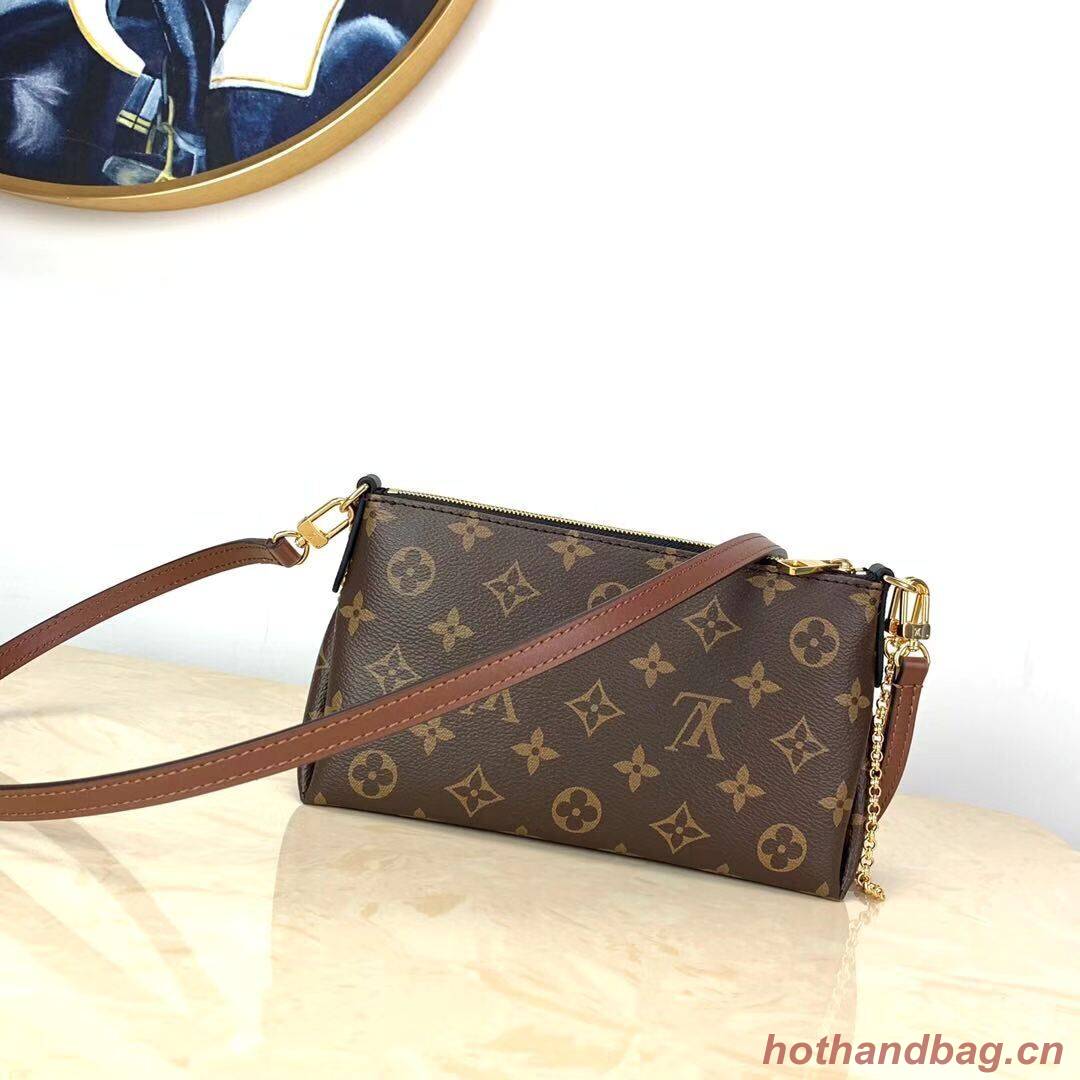 Louis Vuitton Monogram Canvas PALLAS Clutch Original Leather M41638 Black Louis Vuitton Monogram Canvas PALLAS Clutch Original Leather M41638 Black