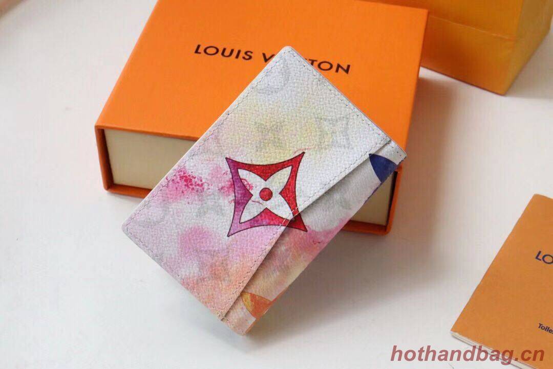 Louis Vuitton POCKET ORGANIZER M80588 Watercolor Louis Vuitton POCKET ORGANIZER M80588 Watercolor