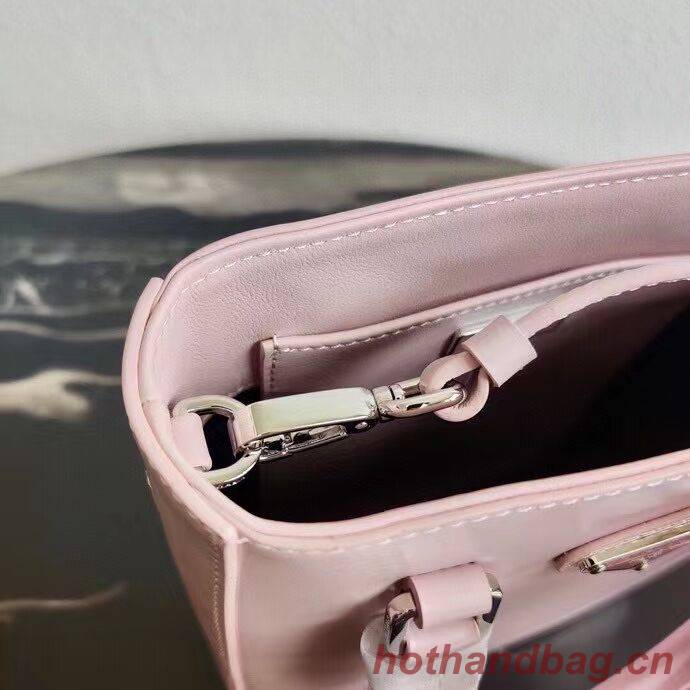 Prada Small brushed leather tote 1AD331 pink Prada Small brushed leather tote 1AD331 pink