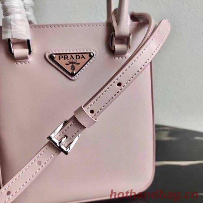 Prada Small brushed leather tote 1AD331 pink Prada Small brushed leather tote 1AD331 pink