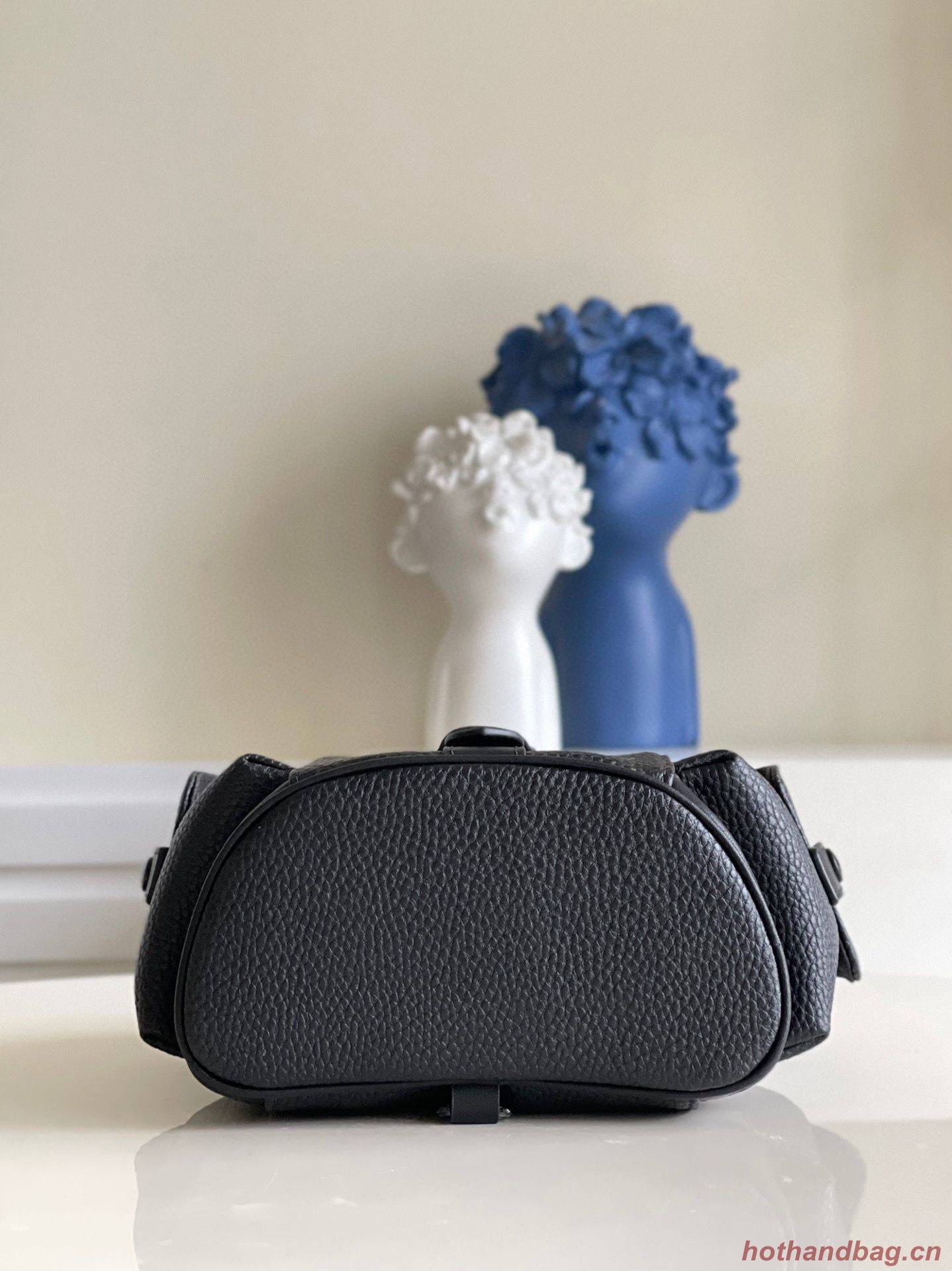 Louis Vuitton Christopher XS Backpack Taurillon Leather M58495 Black Louis Vuitton Christopher XS Backpack Taurillon Leather M58495 Black