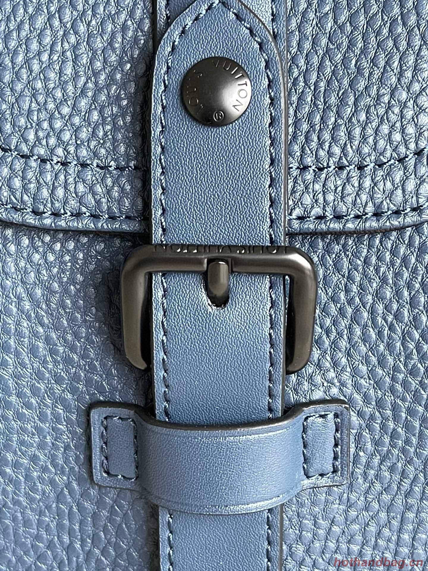 Louis Vuitton Christopher XS Backpack Taurillon Leather M58495 Navy Louis Vuitton Christopher XS Backpack Taurillon Leather M58495 Navy