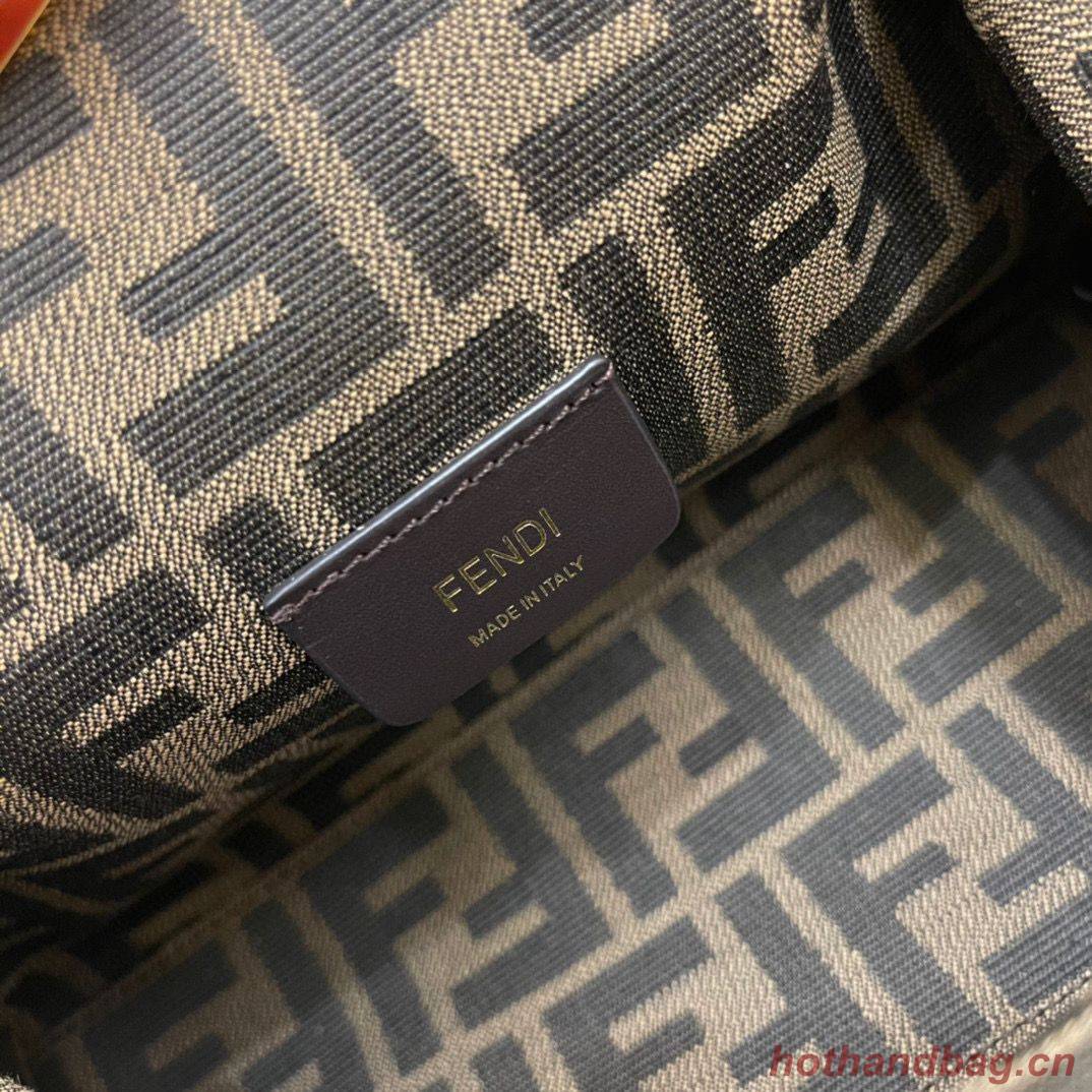 Fendi Original lambswool Leather Medium Clutch Bag 56835 Nude Fendi Original lambswool Leather Medium Clutch Bag 56835 Nude
