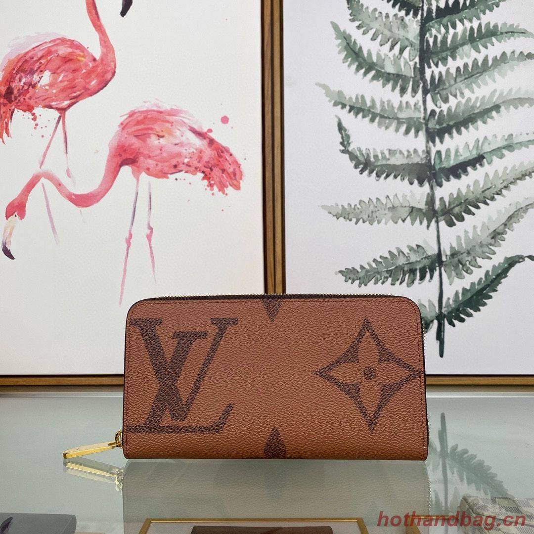 Louis Vuitton Zippy WALLET M69353 Brown Louis Vuitton Zippy WALLET M69353 Brown