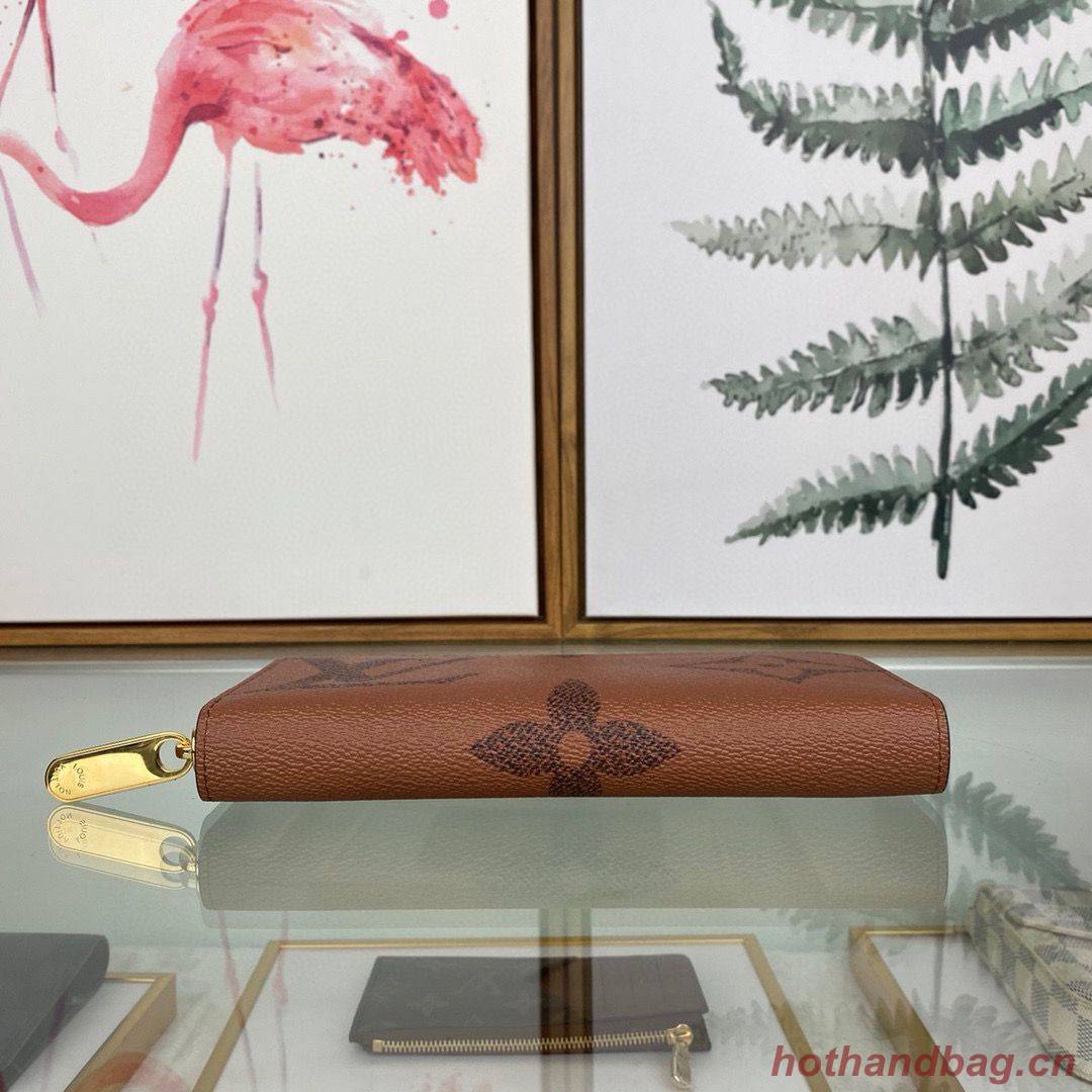 Louis Vuitton Zippy WALLET M69353 Brown Louis Vuitton Zippy WALLET M69353 Brown