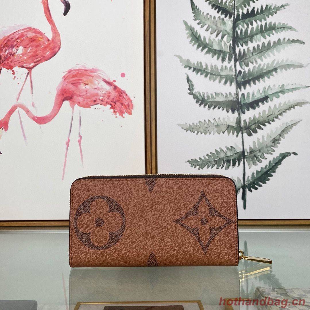 Louis Vuitton Zippy WALLET M69353 Brown Louis Vuitton Zippy WALLET M69353 Brown