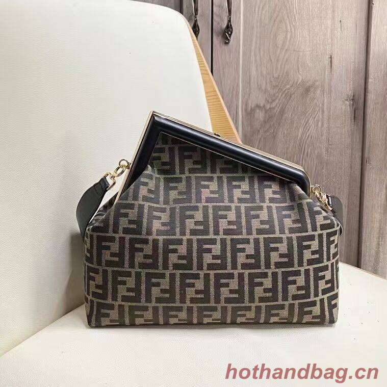 FENDI FIRST fabric bag 5FB2323 Black FENDI FIRST fabric bag 5FB2323 Black