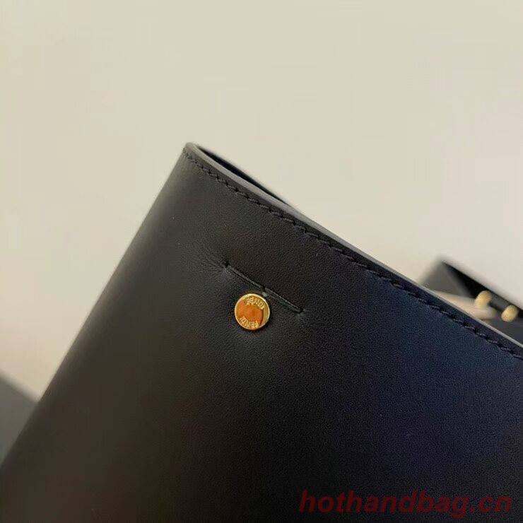 FENDI WAY MEDIUM black leather bag 8BH391AAI FENDI WAY MEDIUM black leather bag 8BH391AAI