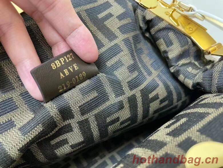 FENDI FIRST MEDIUM leather bag 8BP127AB white FENDI FIRST MEDIUM leather bag 8BP127AB white