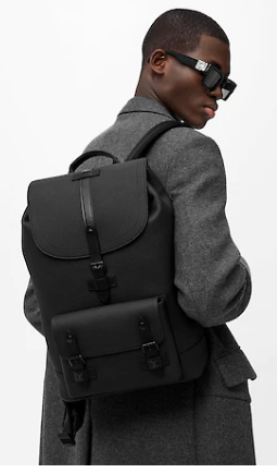 Louis Vuitton CHRISTOPHER SLIM BACKPACK M58644 black Louis Vuitton CHRISTOPHER SLIM BACKPACK M58644 black