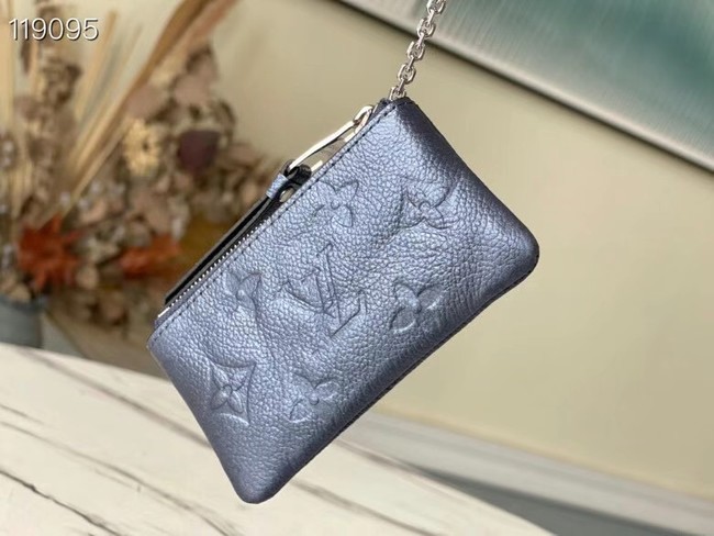 Louis Vuitton KEY POUCH M80900 Navy Nacre