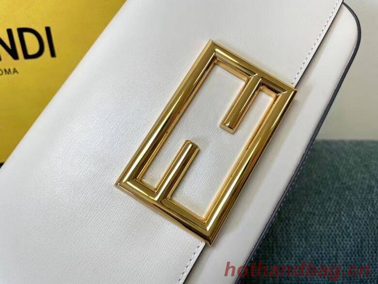 FENDI WALLET ON CHAIN WITH POUCHES leather mini-bag 8BS032 white FENDI WALLET ON CHAIN WITH POUCHES leather mini-bag 8BS032 white