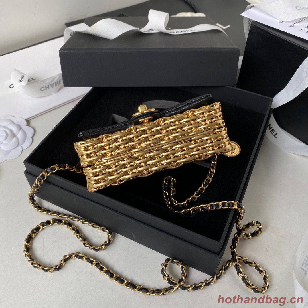 Chanel 23C Original Leather AS3717 Black & Gold-Tone Chanel 23C Original Leather AS3717 Black & Gold-Tone