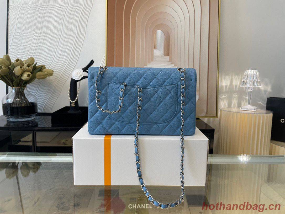 Chanel 2.55 Original Leather Flap Bag 1112 Light Blue with Silver Hardware Chanel 2.55 Original Leather Flap Bag 1112 Light Blue with Silver Hardware