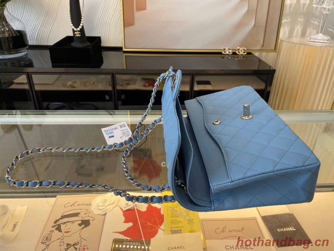 Chanel 2.55 Original Leather Flap Bag 1112 Light Blue with Silver Hardware Chanel 2.55 Original Leather Flap Bag 1112 Light Blue with Silver Hardware