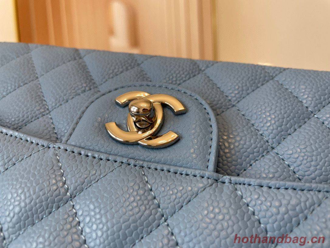 Chanel 2.55 Original Leather Flap Bag 1112 Light Blue with Silver Hardware Chanel 2.55 Original Leather Flap Bag 1112 Light Blue with Silver Hardware