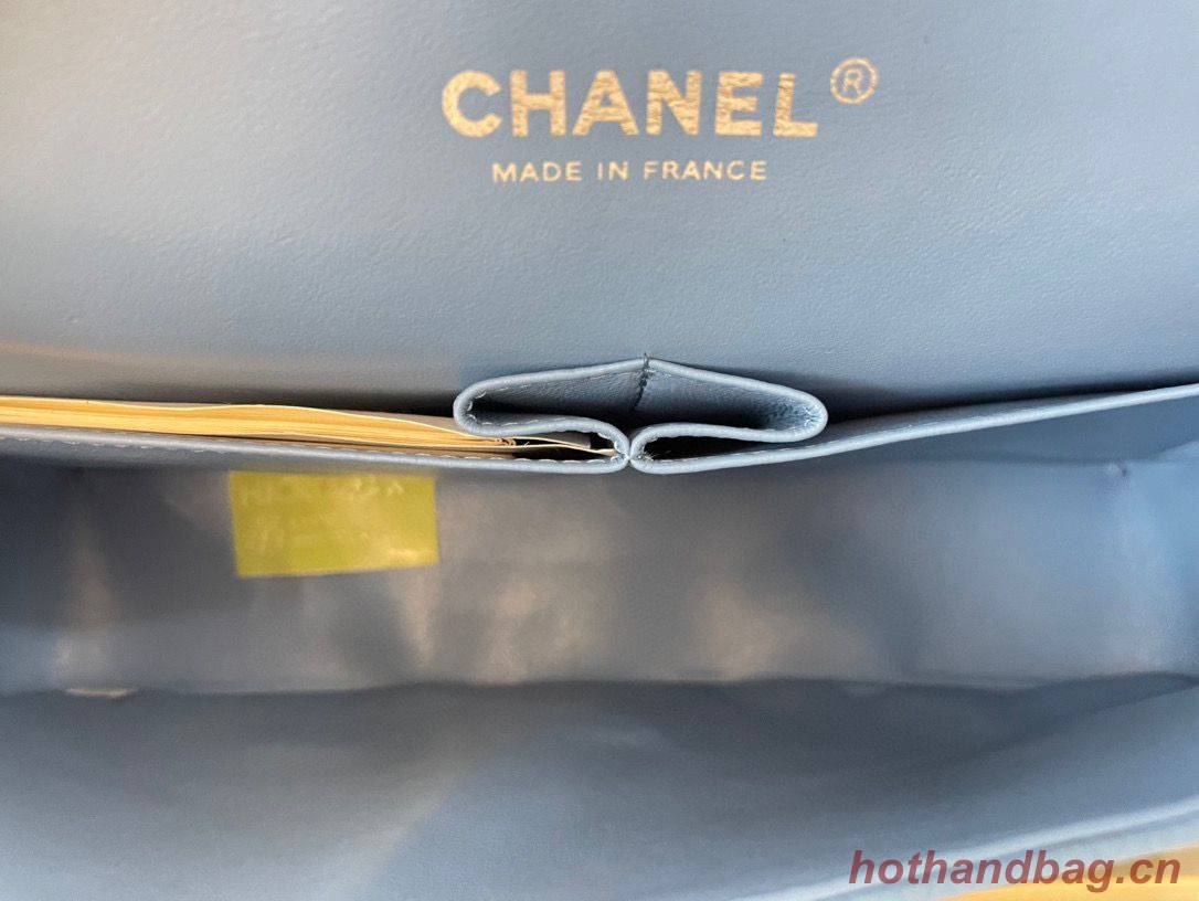 Chanel 2.55 Original Leather Flap Bag 1112 Light Blue with Silver Hardware Chanel 2.55 Original Leather Flap Bag 1112 Light Blue with Silver Hardware
