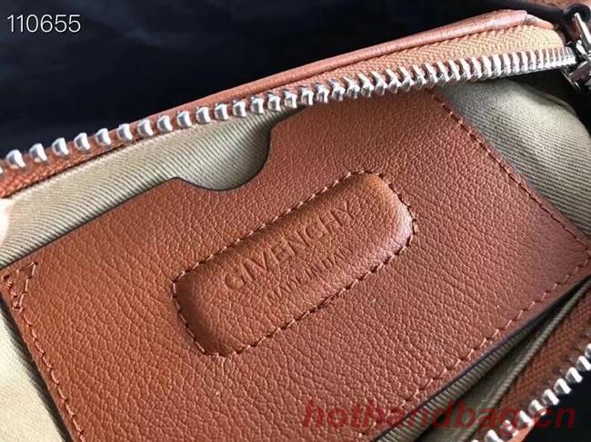 GIVENCHY Original Leather Shoulder Bag 1870 brown