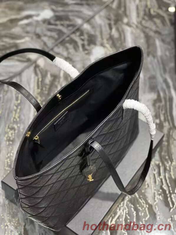 Yves Saint Laurent GABY SATCHEL IN QUILTED LAMBSKIN Y494195 black Yves Saint Laurent GABY SATCHEL IN QUILTED LAMBSKIN Y494195 black