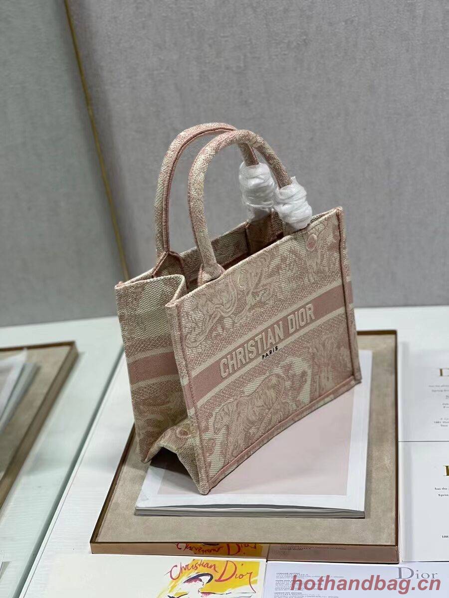 SMALL DIOR BOOK TOTE Embroidery C1331-1 SMALL DIOR BOOK TOTE Embroidery C1331-1