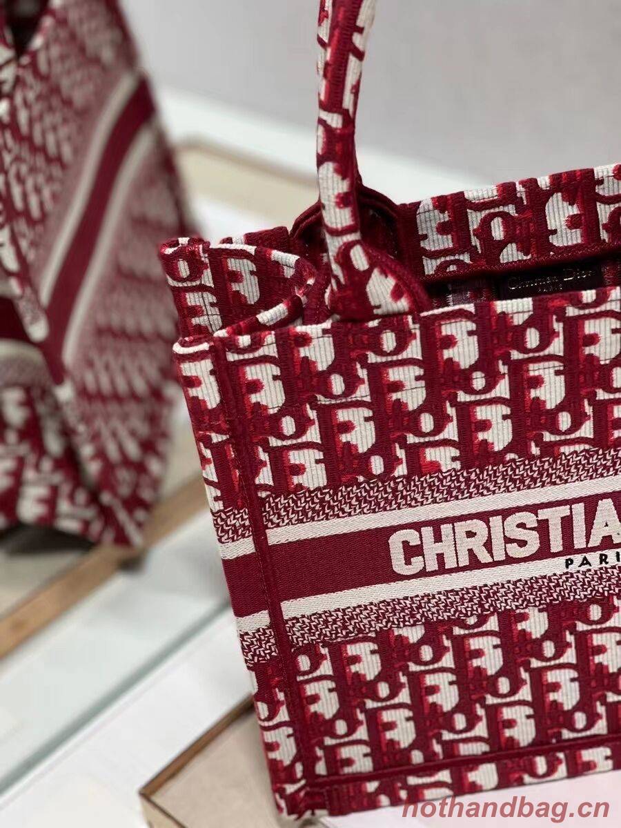 SMALL DIOR BOOK TOTE Embroidery C1331-5 SMALL DIOR BOOK TOTE Embroidery C1331-5