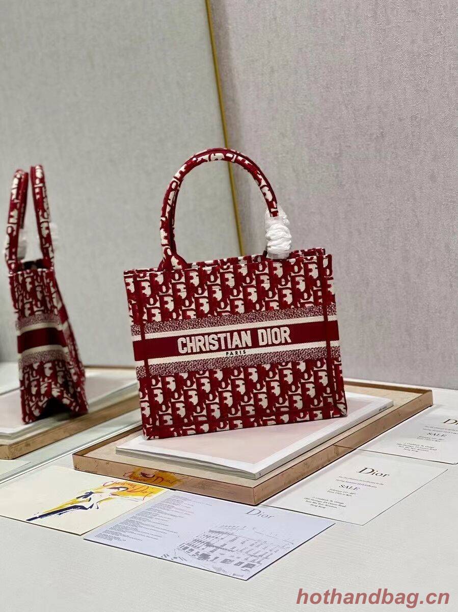 SMALL DIOR BOOK TOTE Embroidery C1331-5 SMALL DIOR BOOK TOTE Embroidery C1331-5