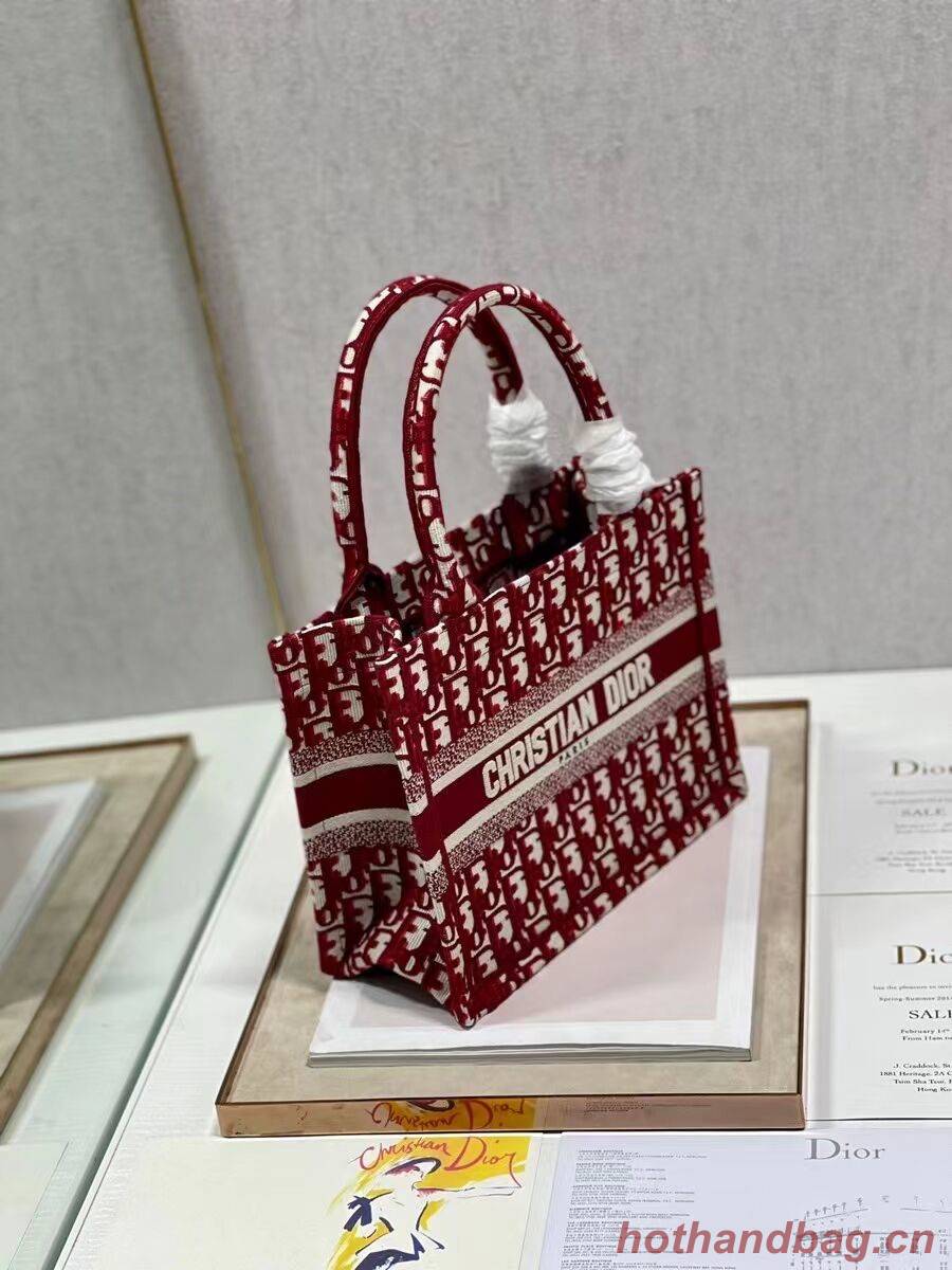 SMALL DIOR BOOK TOTE Embroidery C1331-5 SMALL DIOR BOOK TOTE Embroidery C1331-5
