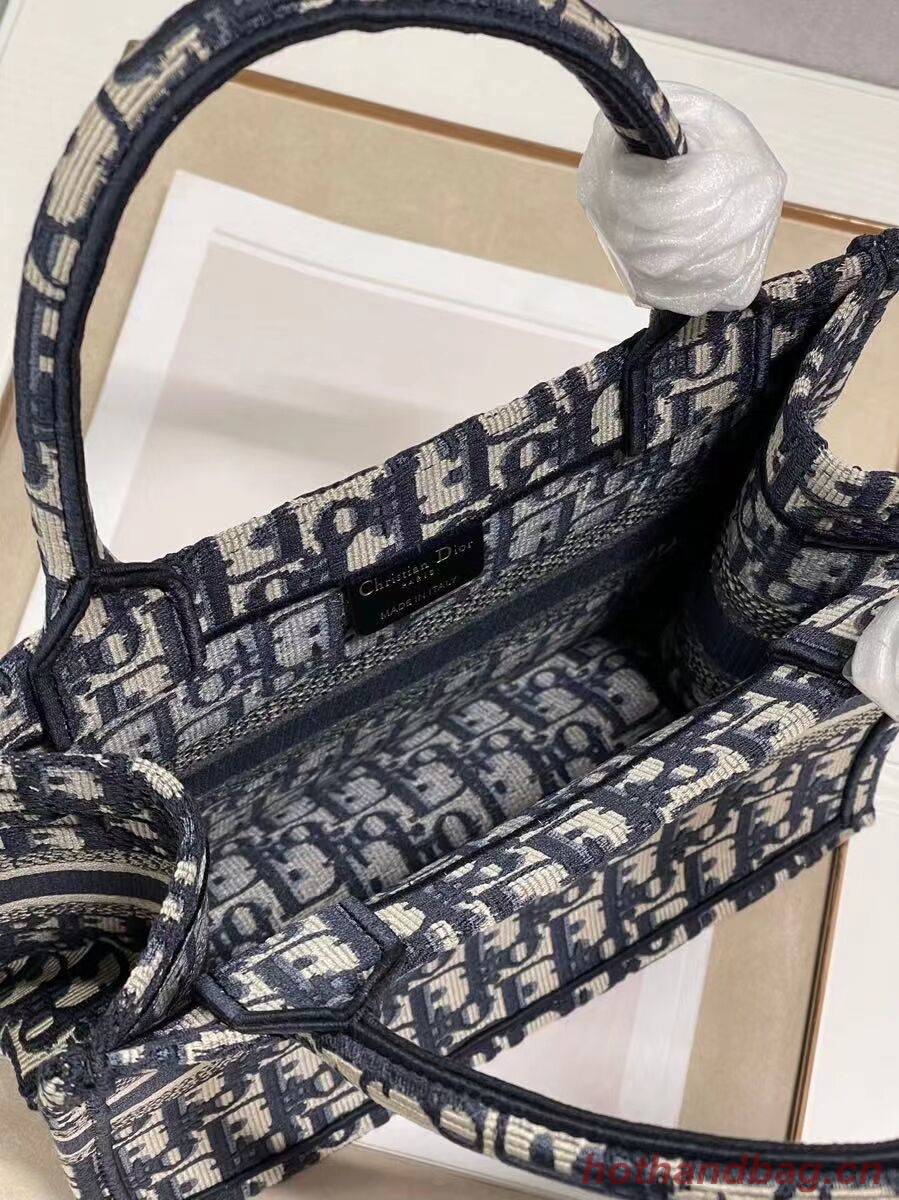 SMALL DIOR BOOK TOTE Embroidery C1331-6 SMALL DIOR BOOK TOTE Embroidery C1331-6