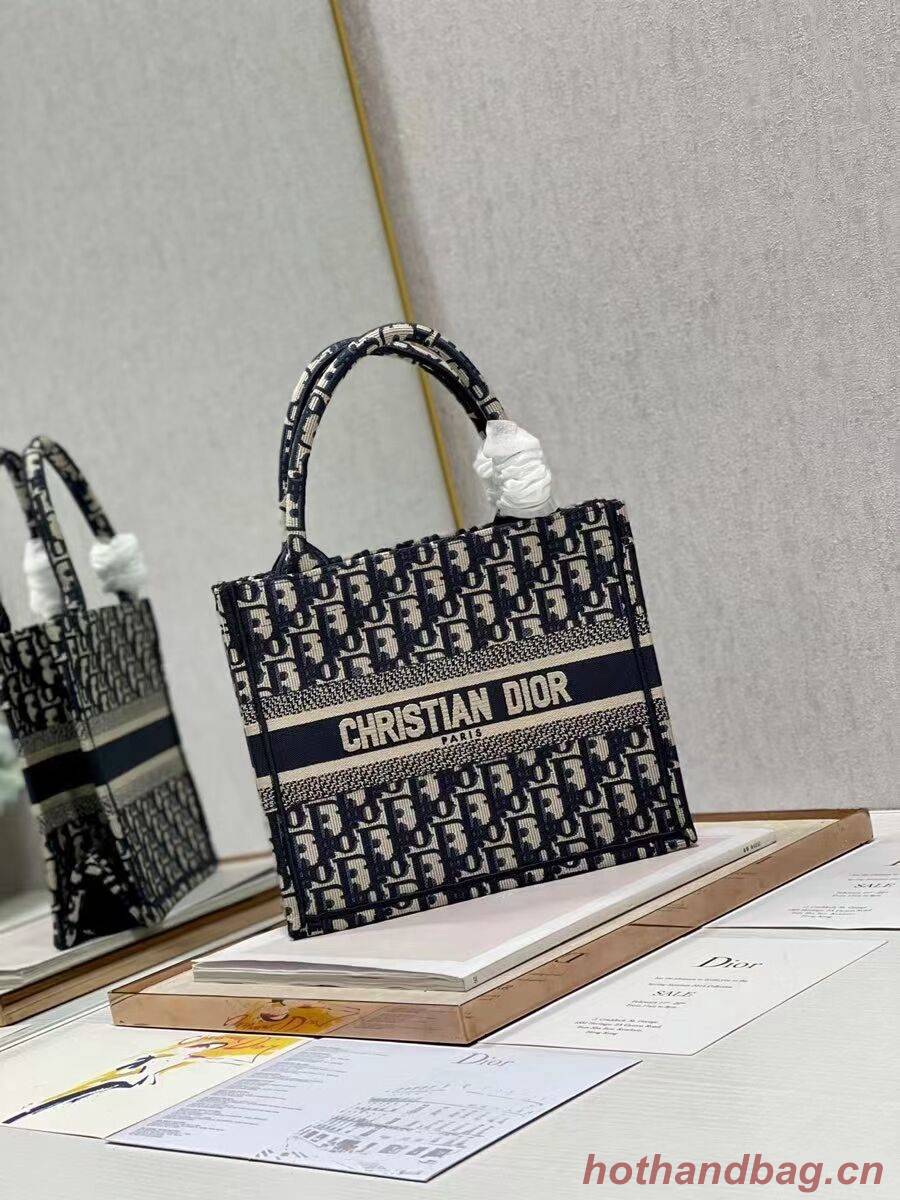 SMALL DIOR BOOK TOTE Embroidery C1331-6 SMALL DIOR BOOK TOTE Embroidery C1331-6