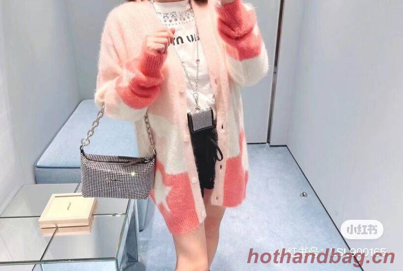 miu miu Leather Shoulder Bag 6BC203 black miu miu Leather Shoulder Bag 6BC203 black