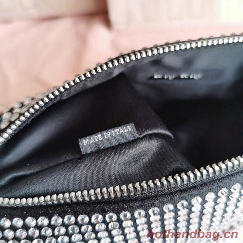miu miu Leather Shoulder Bag 6BC203 black miu miu Leather Shoulder Bag 6BC203 black