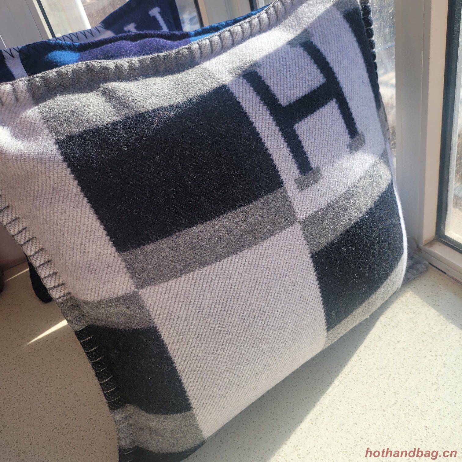 Hermes Pillow 18234 Gray Hermes Pillow 18234 Gray