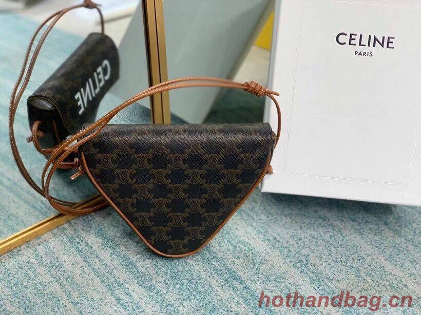 Celine MINI CABAS VERTICAL IN TRIOMPHE CANVAS 194355 Celine MINI CABAS VERTICAL IN TRIOMPHE CANVAS 194355