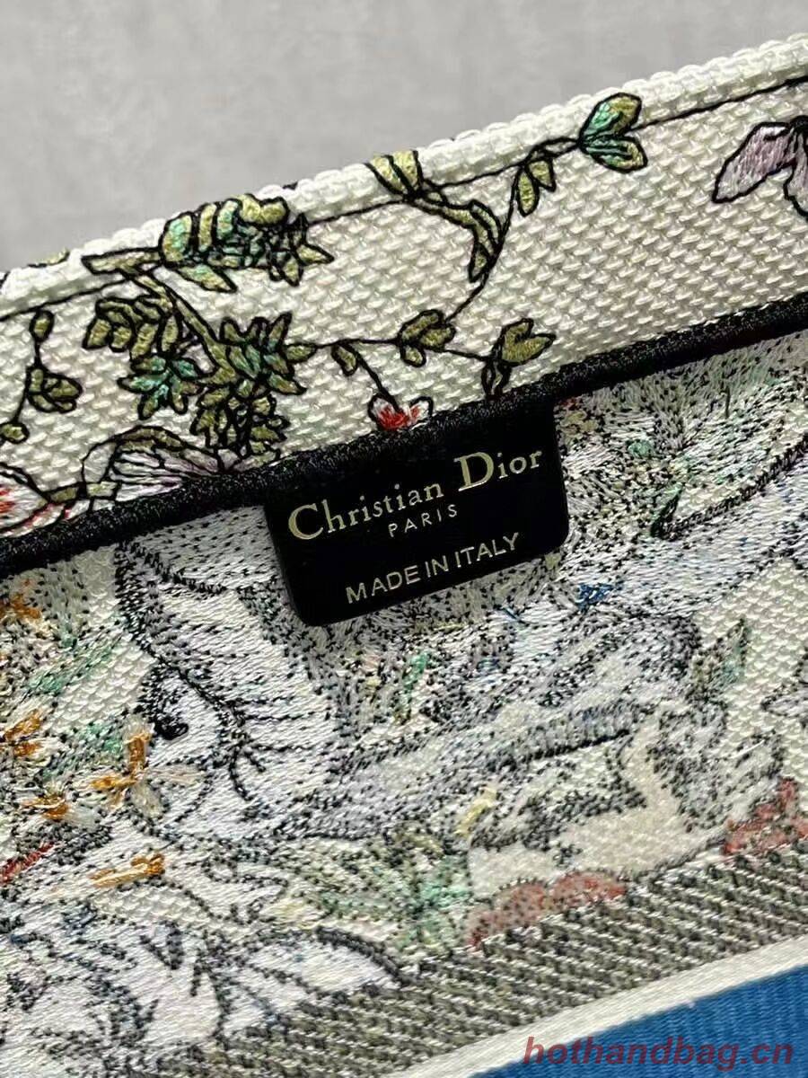 DIOR BOOK TOTE Embroidery C1286-30 white DIOR BOOK TOTE Embroidery C1286-30 white