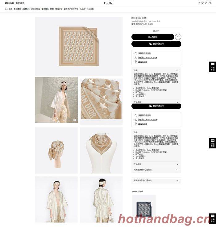 Dior Scarf DIS00046 Dior Scarf DIS00046