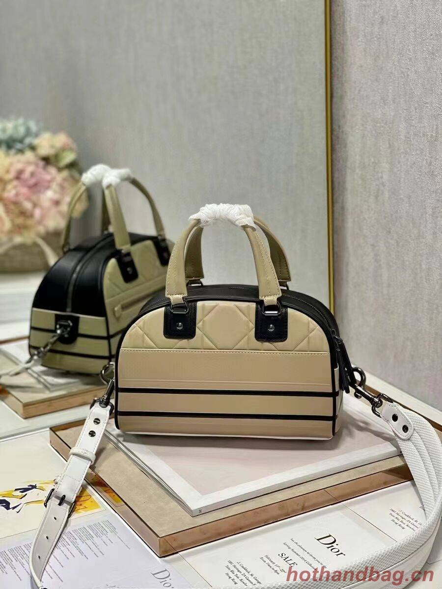 DIOR medium Embossing leather tote Bag C9178A apricot DIOR medium Embossing leather tote Bag C9178A apricot