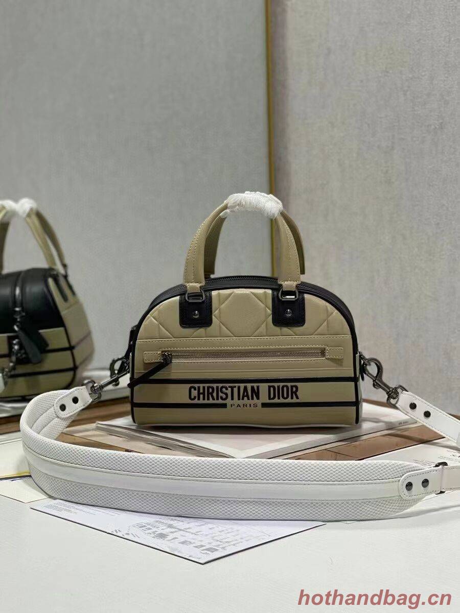 DIOR medium Embossing leather tote Bag C9178A apricot DIOR medium Embossing leather tote Bag C9178A apricot