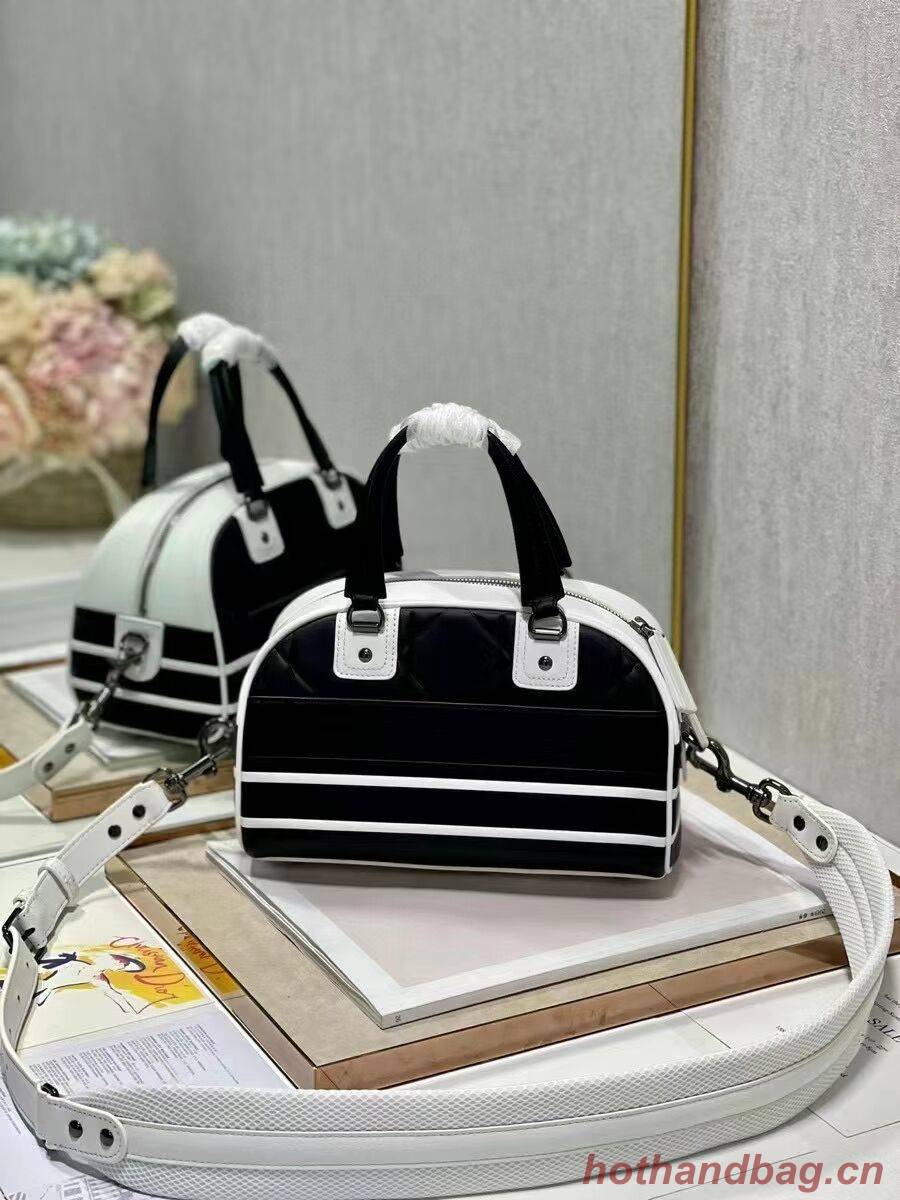 DIOR medium Embossing leather tote Bag C9178A black DIOR medium Embossing leather tote Bag C9178A black