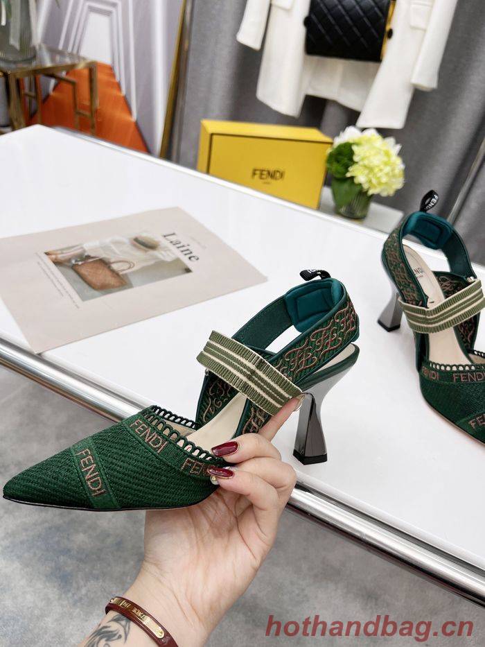 FENDI Shoes FDS00044 Heel 8.5CM