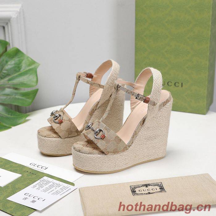 Gucci Shoes GUS00108 Heel 13CM