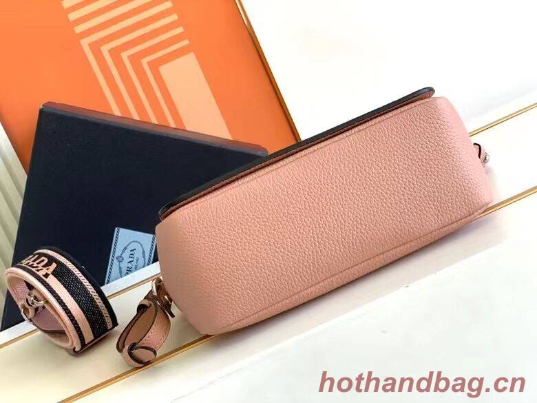 Prada Leather bag with shoulder strap 1DB443 pink Prada Leather bag with shoulder strap 1DB443 pink