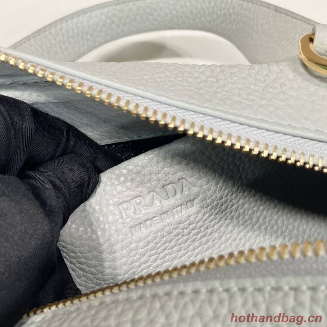 Prada leather tote bag 1DH770 light blue Prada leather tote bag 1DH770 light blue