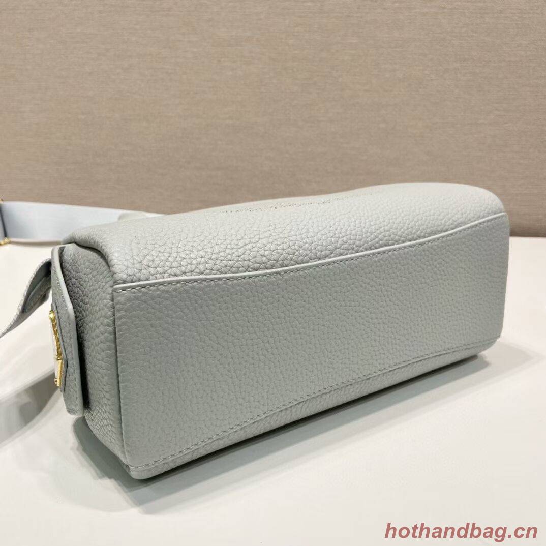 Prada leather tote bag 1DH770 light blue Prada leather tote bag 1DH770 light blue