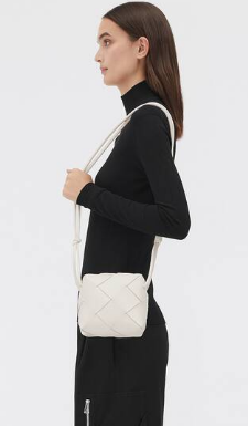 Bottega Veneta Mini Cassette Camera Bag 701915 white Bottega Veneta Mini Cassette Camera Bag 701915 white